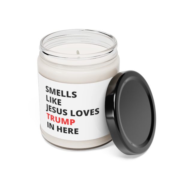 Smells Like Jesus Loves Trump - 9 Oz. Scented Candle - Jesus Loves Trump - Image 12