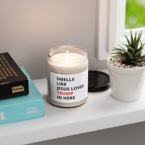 Smells Like Jesus Loves Trump - 9 Oz. Scented Candle - Jesus Loves Trump - Image 14