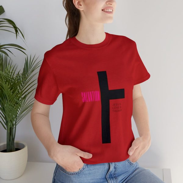 Men and Women Only - Salvation Cross - Jesus Loves Trump - Image 33