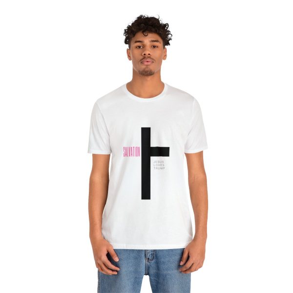 Men and Women Only - Salvation Cross - Jesus Loves Trump - Image 4