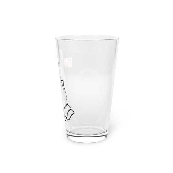 Trump Cross - Pint Glass, 16oz - Jesus Loves Trump - Image 4