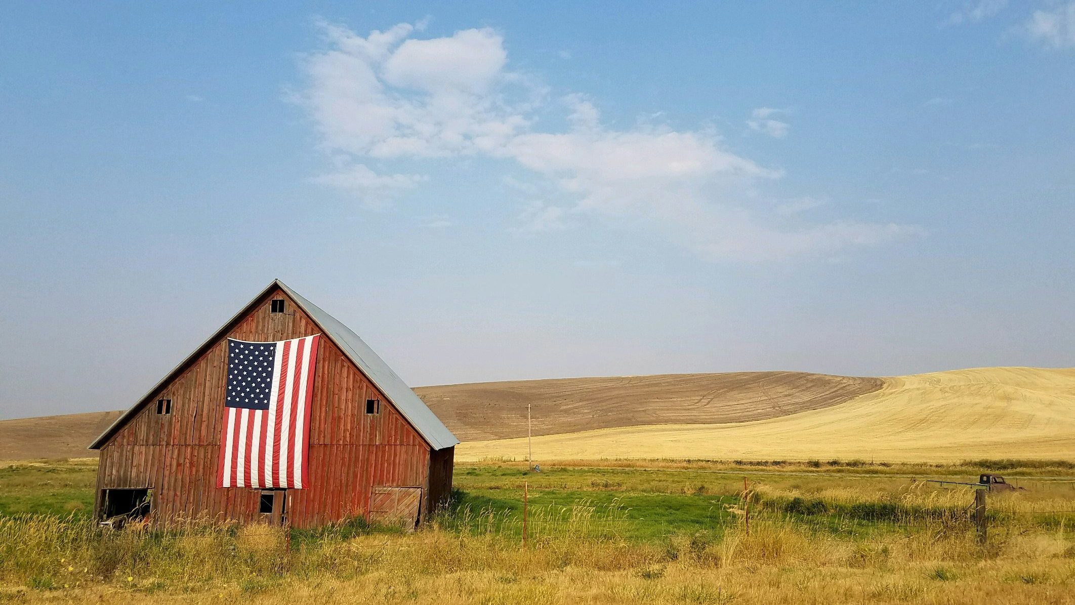 Rural American Flag
